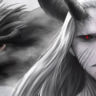 Black Clover Asta vs Lucifero wallpaper