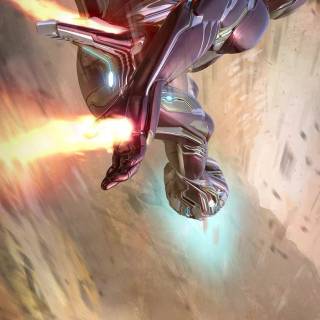 Thanos fighting wallpaper