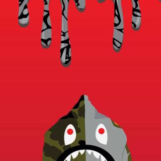 Sprayground shark wallpaper