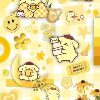 Cute Pompompurin wallpaper