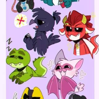 Nightmare Critters wallpaper