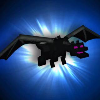 Ender Dragon 4k wallpaper