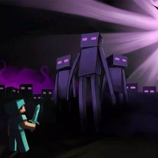 Ender Dragon 4k wallpaper