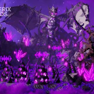 Ender Dragon 4k wallpaper