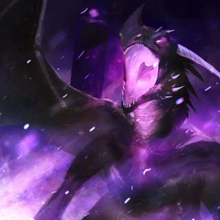 Ender Dragon 4k wallpaper