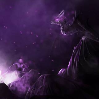 Ender Dragon 4k wallpaper