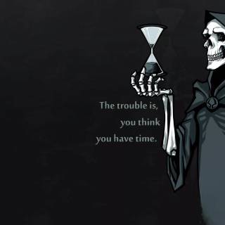 Funny Grim Reaper wallpaper