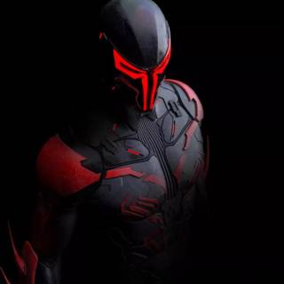 2099 Spider-Man black wallpaper