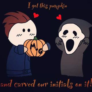 Mini Ghostface wallpaper