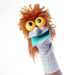 Sock puppet wallpaper