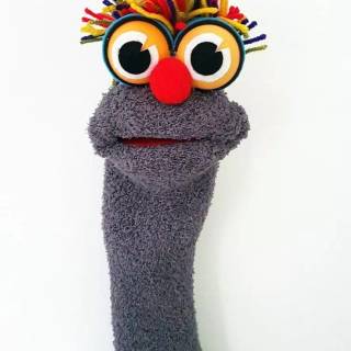 Sock puppet wallpaper
