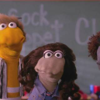 Sock puppet wallpaper