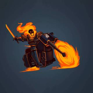 Racer minimalist wallpaper