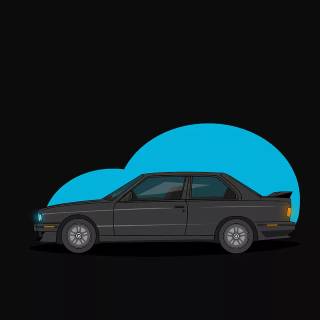 Racer minimalist wallpaper