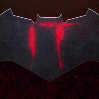 Pennywise and Batman wallpaper