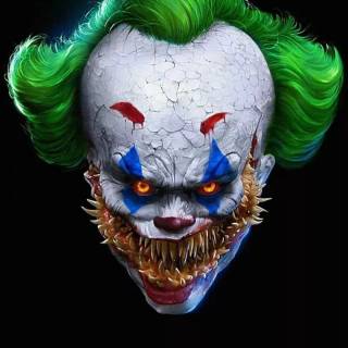 Pennywise and Batman wallpaper