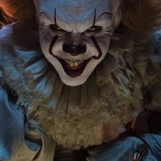 Pennywise and Batman wallpaper