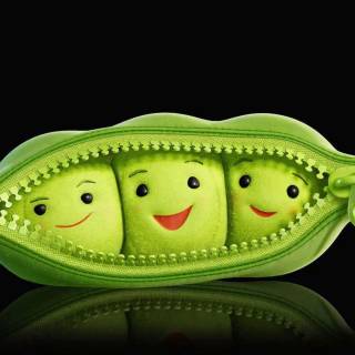 Cute green desktop wallpaper