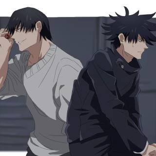 Toji and Megumi wallpaper