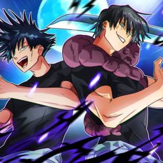 Toji and Megumi wallpaper