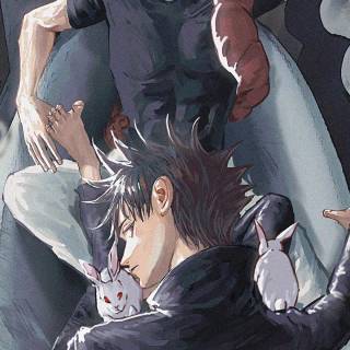 Toji and Megumi wallpaper