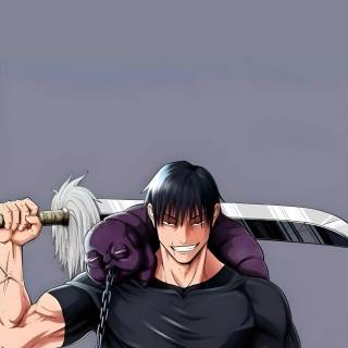 Toji and Megumi wallpaper