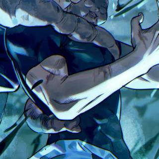 Toji and Megumi wallpaper