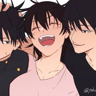 Toji and Megumi wallpaper