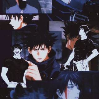 Toji and Megumi wallpaper