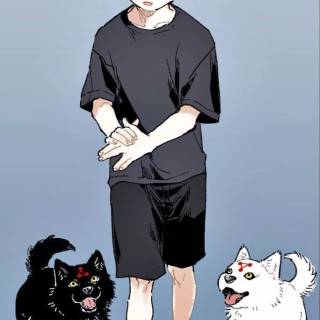 Toji and Megumi wallpaper