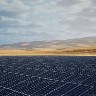 Solar plant wallpaper