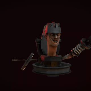 Astro Toilet wallpaper