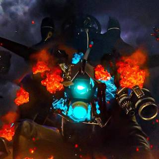 Astro Toilet wallpaper