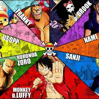 One Piece Straw Hat crew wallpaper