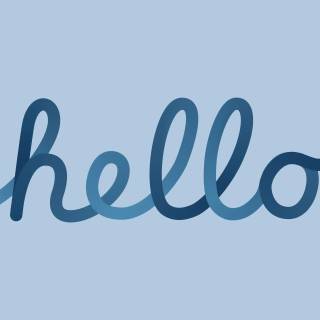 Hello Mac wallpaper