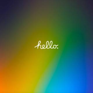 Hello Mac wallpaper