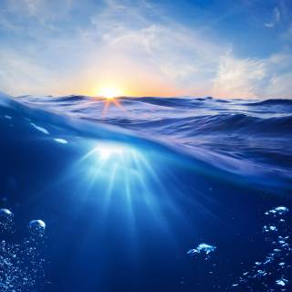 Ocean natural 4k wallpaper