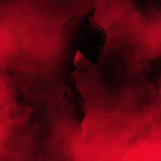 Batman 4k red wallpaper