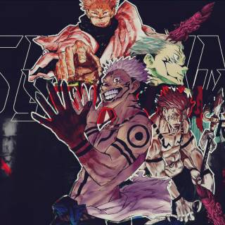 Sukuna HD 4k wallpaper