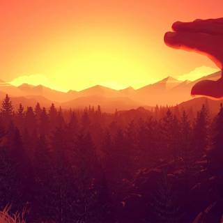 Firewatch tower 4k wallpaper