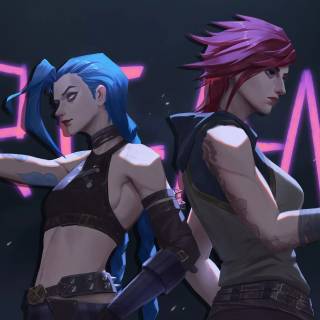 Arcane League of Legends 4k wallpaper