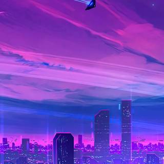 iPhone 4k city wallpaper