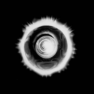 Black with light wallpaper