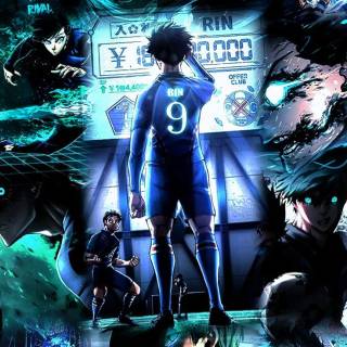 Isagi and Rin wallpaper