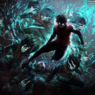 Sae vs Rin wallpaper