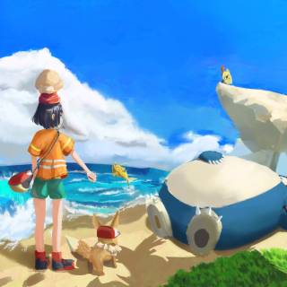 4k Snorlax wallpaper