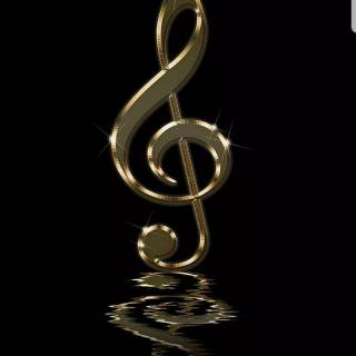 Music notes iPhone wallpaper