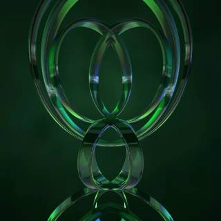 Green and black iPhone wallpaper