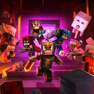 Minecraft Dungeons iPhone wallpaper