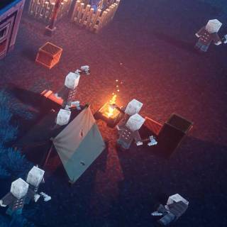 Minecraft Dungeons iPhone wallpaper